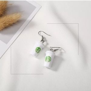 Starbucks earrings